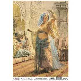 Model EB004 Deluxe Art Collection Pirinç Dekopaj 60x84cm